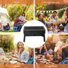 Barbecue Portable - AUTREMENT - Petit Barbecue à Charbon - Acier Inox - Pliable - 3-5 personnes