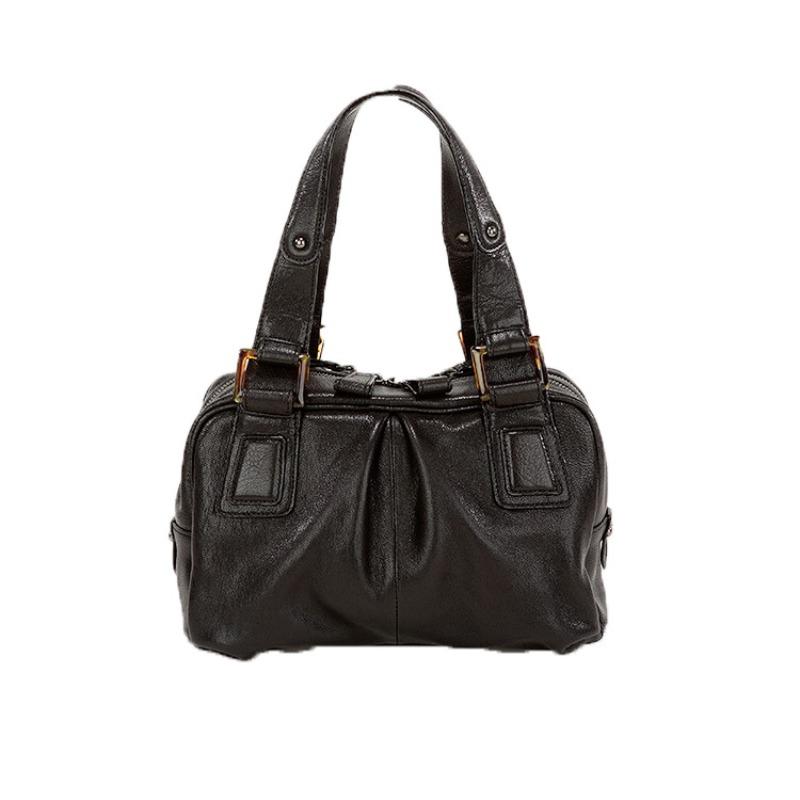 

Складная дорожная сумка ODM кожаная спортивная сумка большой вместимости OEM высококлассная портативная дорожная сумка поколение 42cmX28cmX15cm чёрный