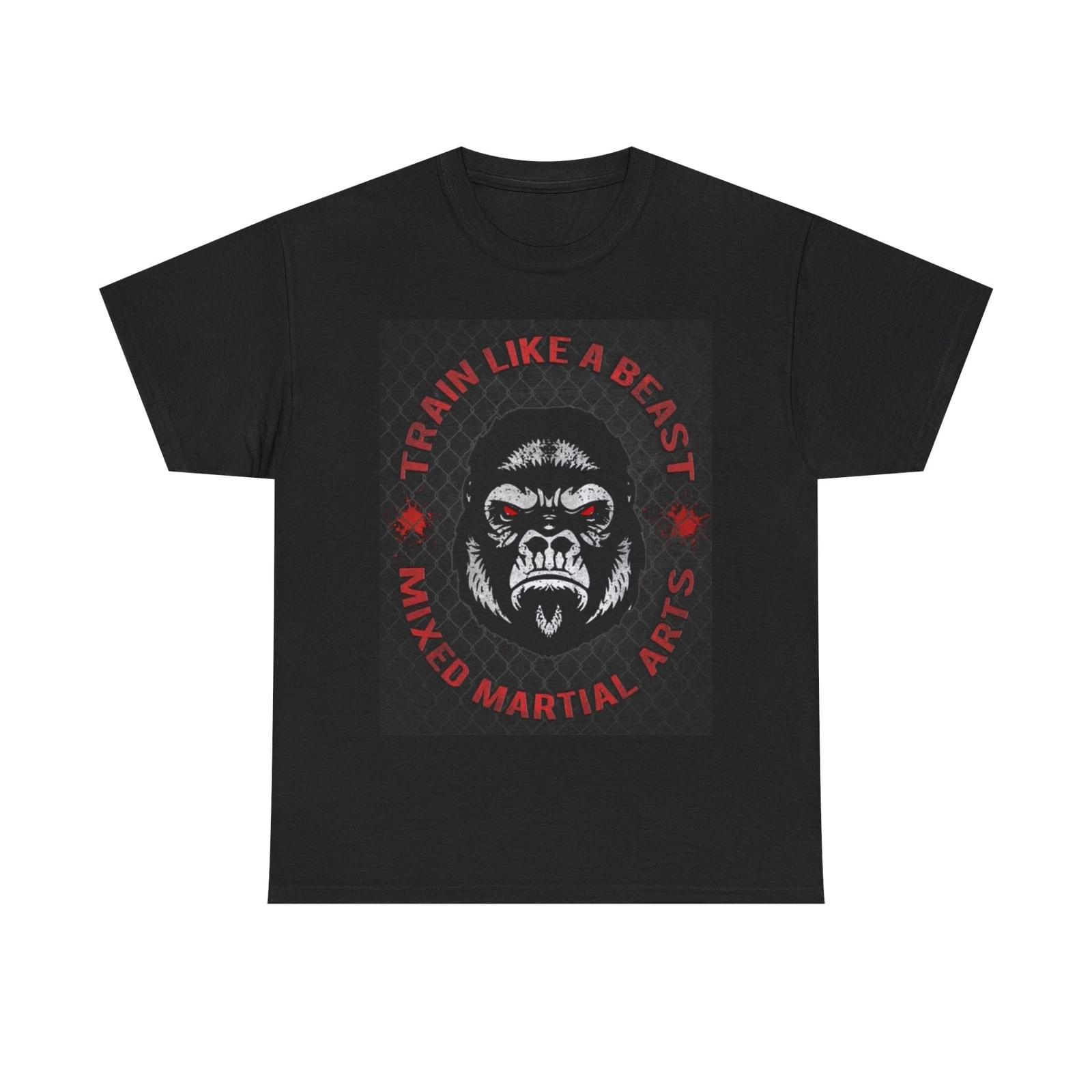 Men s and Women s T-shirts Train like a Beast XXL