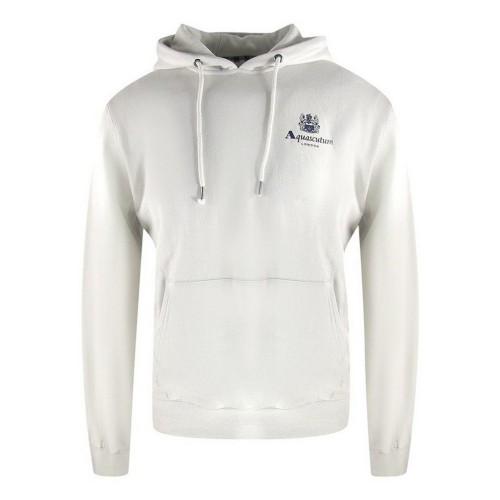 Aquascutum Mens Small Logo Active Hoodie