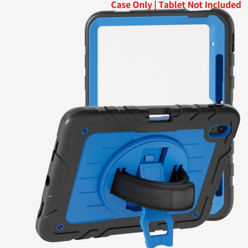 Shockproof Rotating IPad Case With Pen Slot Detachable Shoulder Strap 11th 10th Gen A16