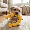 Bite-Resistant Sausage Sound Dog Chew Toy Soft Plush Interactive Dog Toy  Cleaning Tooth