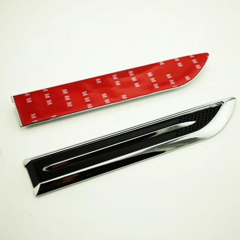 ABS Chrome Car Side Modified Car Stickers for BMW E46 E52 E53 E60 E90 E91 E92 E93 F01 F30 F20 F10 F15 F13 M3 M5 M6 Car Styling
