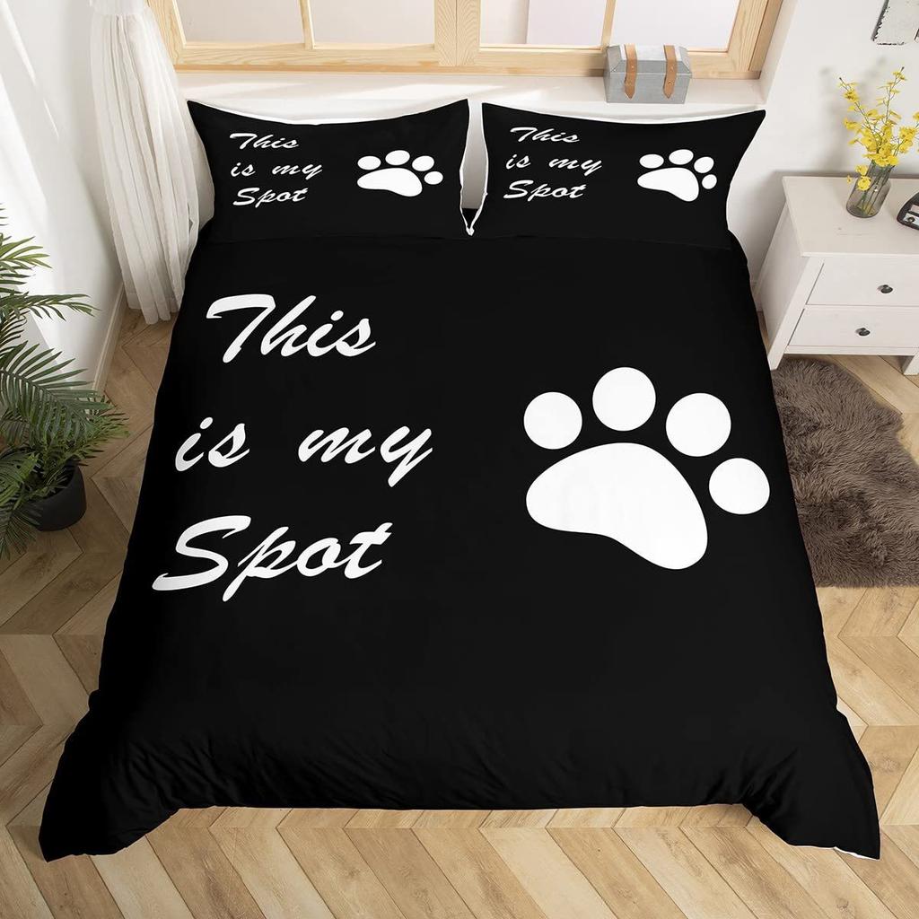 House And Truck Three-Piece Quilt Cover 3D Digital Printing Bedding Set Bed Cover