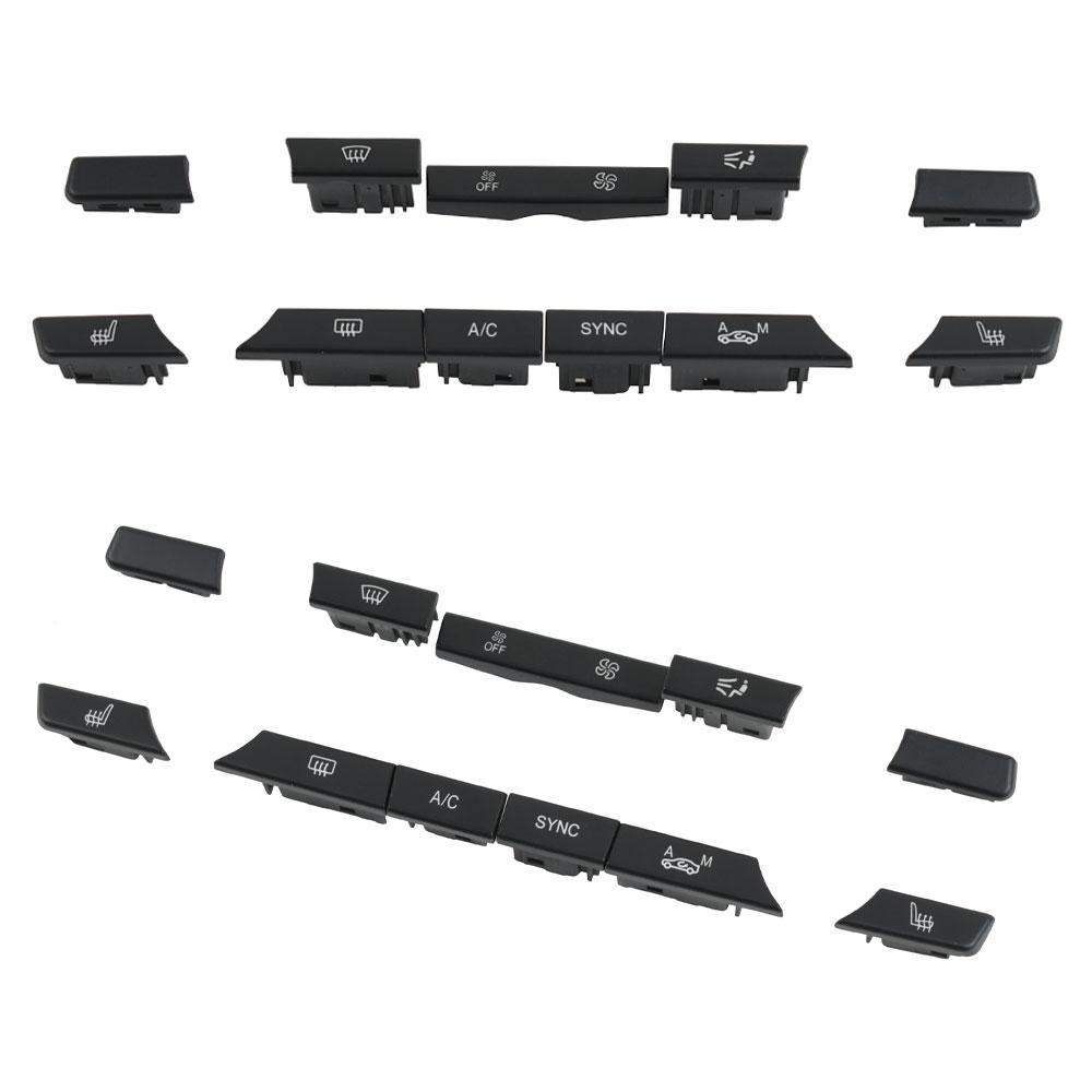 Tabloul de bord mașinii aer condiționat AC ventilație buton de control al volumului set capace de chei de înlocuire pentru BMW X3 X4 F25 F26