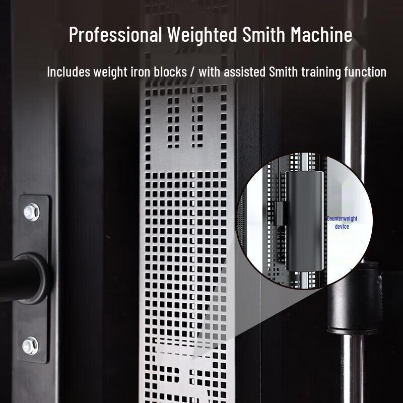 Tazawa All-in-One Home Gym System with Smith Machine
