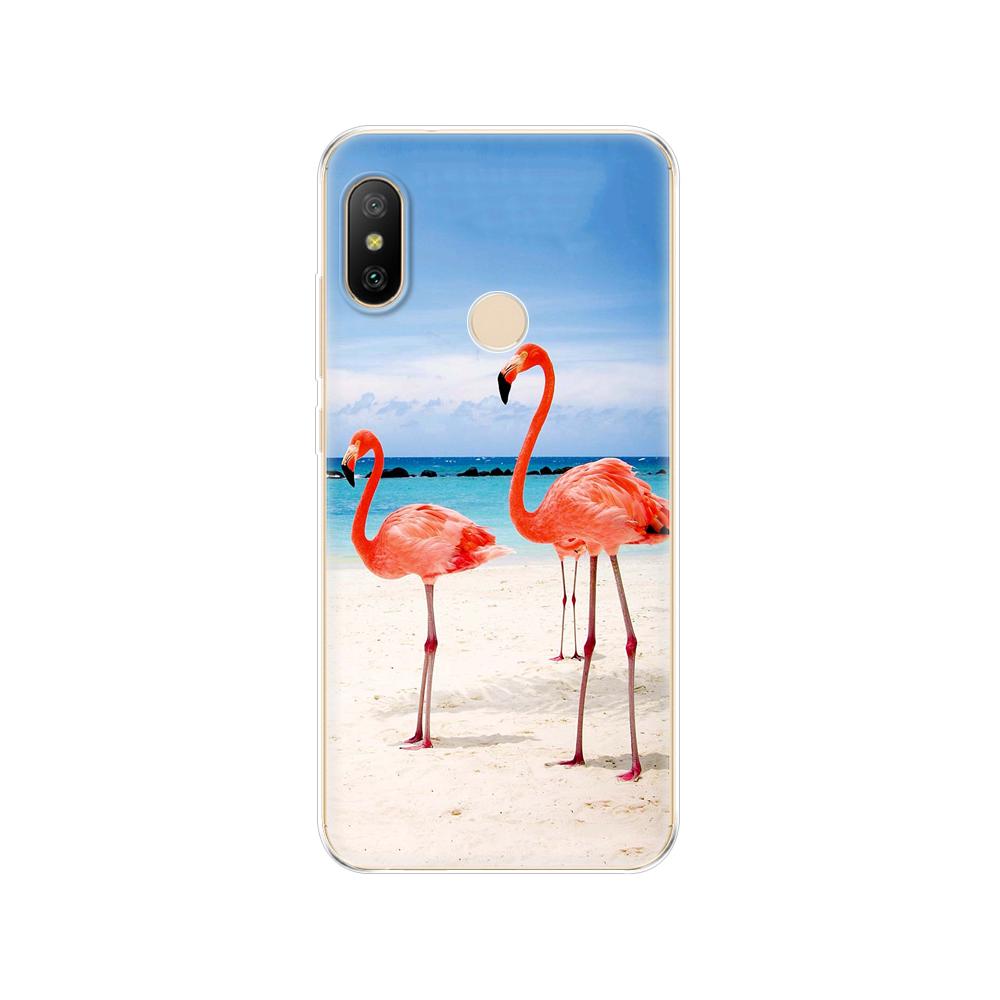 Silikonové pouzdro pro Xiaomi MI A2 LITE Case Full Protection Měkký tpu Zadní kryt Telefon Pouzdra pro Xiomi MI A2 LITE nárazník Coque