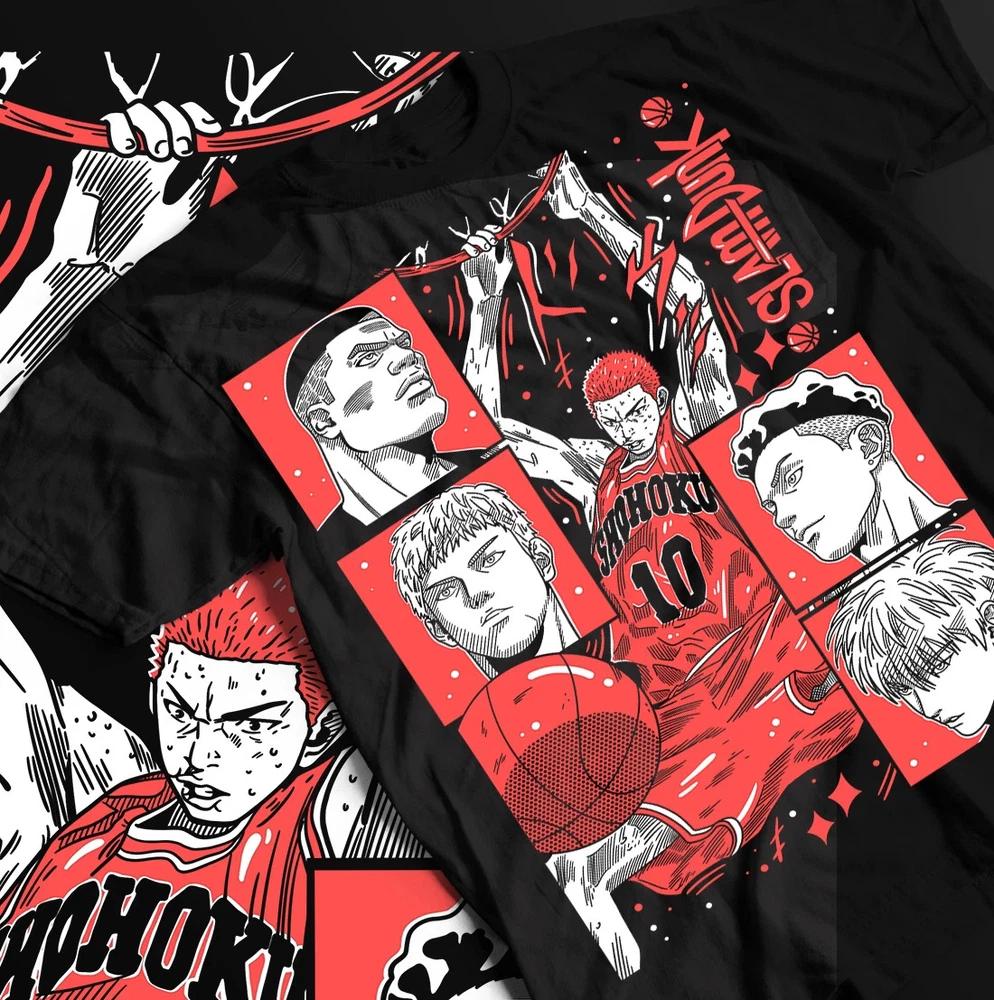 Slam Dunk Tshirt Slam Dunk Team Basketball Anime Sport S