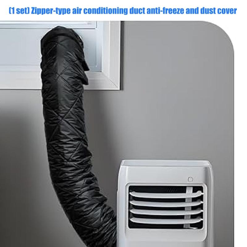 Air Conditioner Exhaust Hose Cover, Removable Cloth Sleeve Designed for Insulation and Limiting Dust Contact During Use