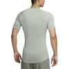 Nike Pro Dri-Fit Pohodlné Odvádějící Vlhkost Slim Fit Tričko s Krátkým Rukávem Pánské Topy Horizontálně Zelená Černá FB7933-370