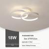 Modern Minimalist Ceiling Light for Living Room, Bedroom, Hallway, or Balcony