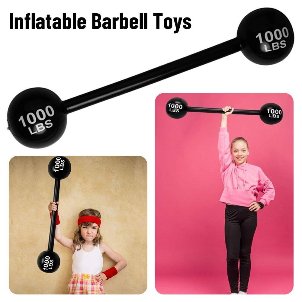 Toys Thickened Sports Toy Inflatable Balloon Inflatable Barbell Toys Fitness Dumbbell Toys