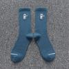 Fashion Women Men Embroidered Astronaut Couple Cotton Crew Socks Solid Colors Long Unisex Sport Mid Tube Tide Socks High Quality
