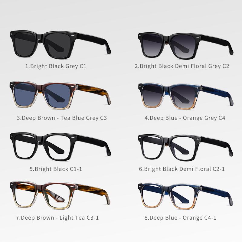 1pcs Fashion Retro Blue Light Blocking Glasses for Men Women Trendy Anti Blue Light Eyewear
