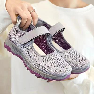 Summer Women's Casual Shoes High Quality Platform Soft Sole Outdoor Hiking Shoes Lightweight Anti Slip Fitness Sneakers Shoes