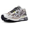 Mizuno Halo Mix Unisex Low Top Running Shoes Meteor Gray Mesh D1GH240803