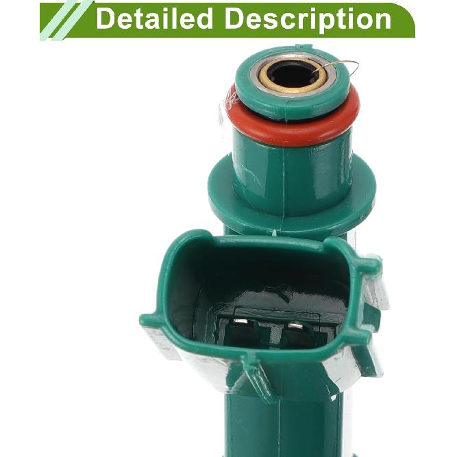 No.23209-28080 Fuel Injector for Toyota Highlander Base 2.4 2004-2007 Flow Match Engine Fuel Nozzle 4 Pcs