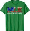 Martin Luther King Jr Day American Flag Inspired Unisex T-Shirt