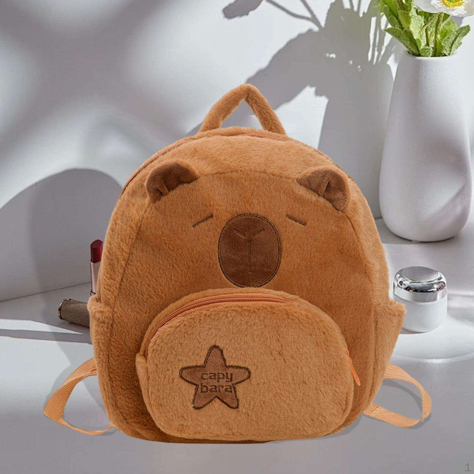 

Capybara Backpack School for Travel Outdoor Activities Children