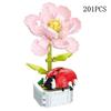 Kids Toy Building Block Flower Model Eternal Bouquet Creative Home Desk Plant Decoration Educational Toys For Kids Birthday Gift