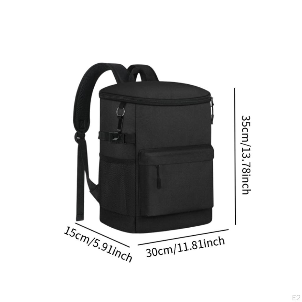Backpack Backpack, Modern Portable Thermal Bag, Isolated Bag So That Men's Women Work, Beach,