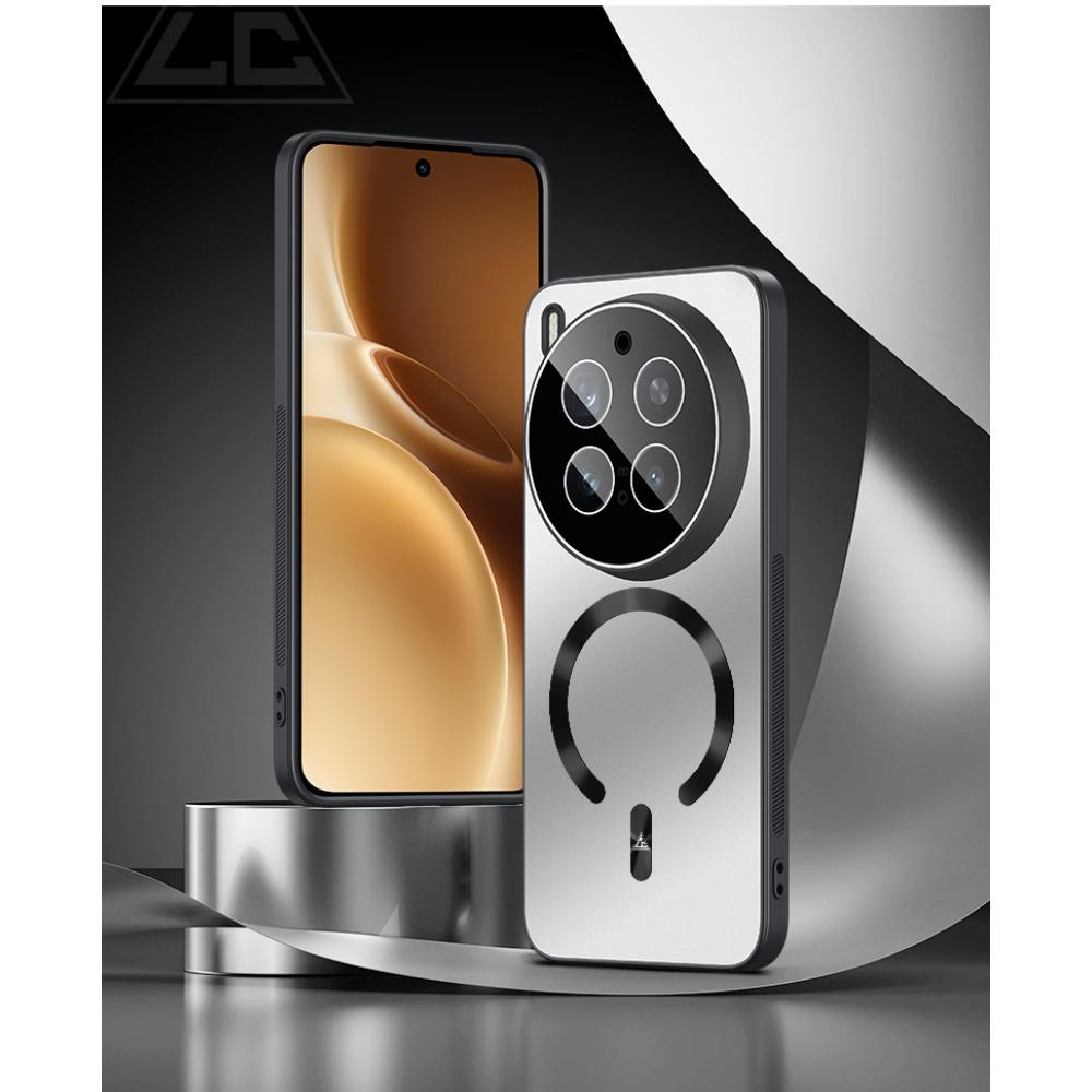 For VIVO X300 Pro Case Hard PC Matte Magnetic Wireless Charging Lens Protective Back Cover For VIVO X300 Pro Phone Shell