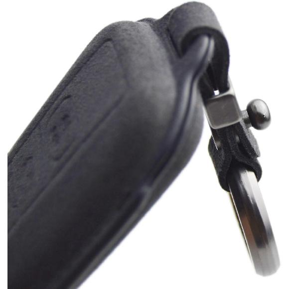 Handmade Leather Remote Key Fob Cover for Toyota Camry 2018-2024 XLE XSE LE SE Corolla Avalon C-HR Highlander Prius RAV4 4Runner Prado