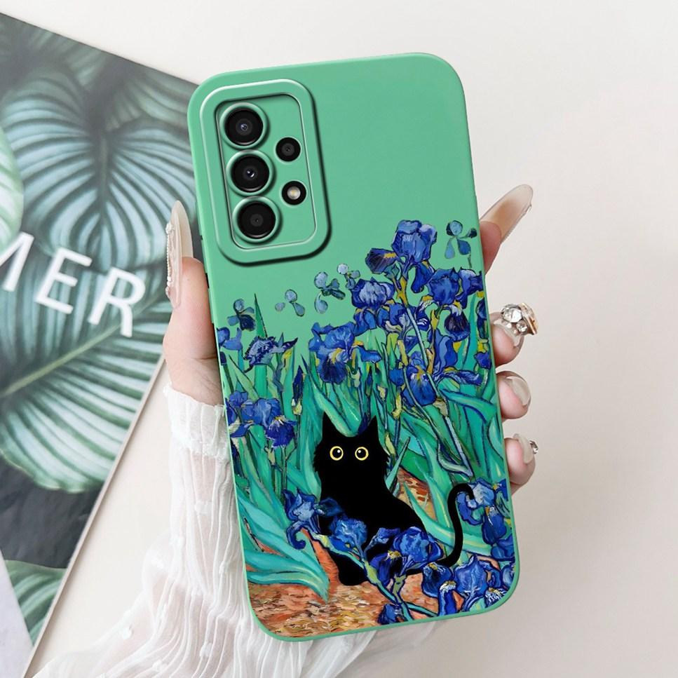 For Samsung Galaxy A72 4G 5G Case Fashion Cartoon Print Soft Silicone Cover For Samsung A72 SM-A725F 6.7" Astronaut Phone Case