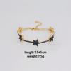 Star Zircon Bracelet, Five-Pointed Star Zircon Color Fashion Bracelet.