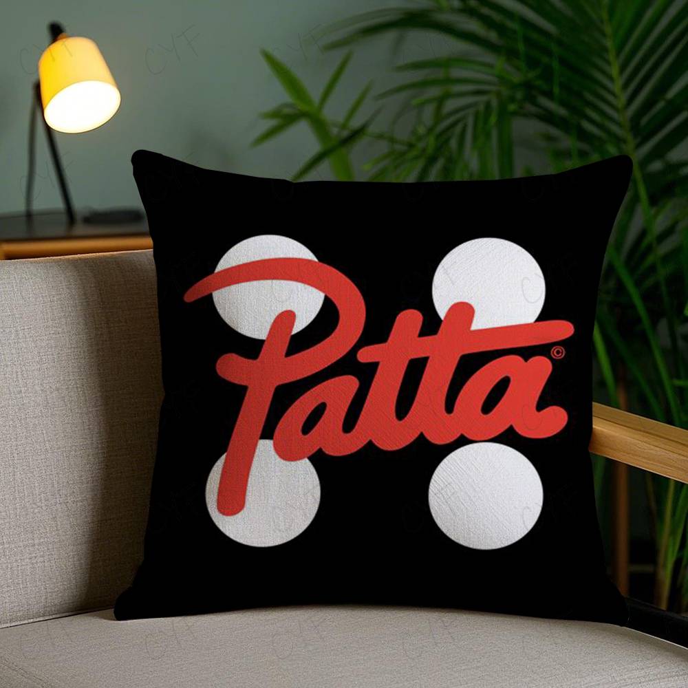 

Luxurious P-PattaS Pillow Case Safe Custom Photo Pillow, Anti-fade Brushed Fleece Cushion, Maternal & Infant Safe. 16x16Inch