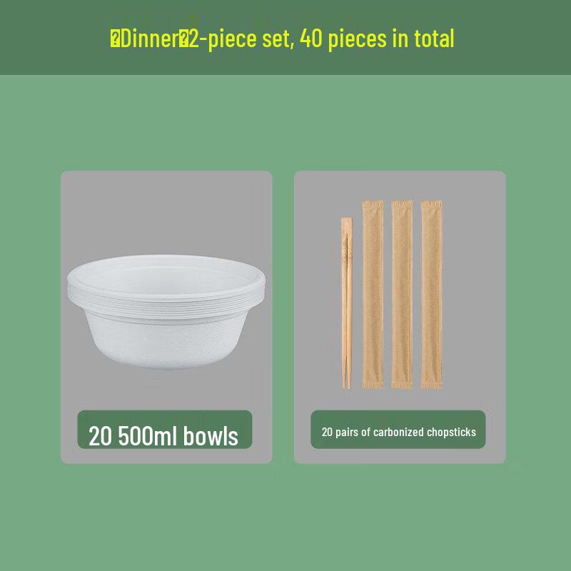 ZISIZ Disposable Aluminum Foil Tableware Set