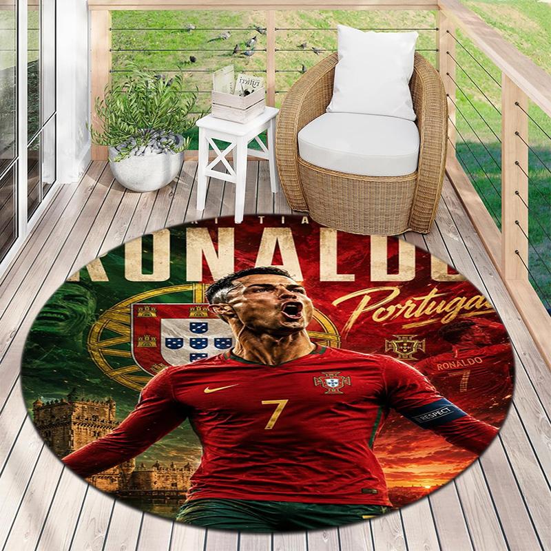 Cristiano Ronaldo Legacy Carpet Floor Mats Suitable For All Seasons Bathroom Mat Dormitory Decoration Art