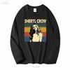Sheryl Crow American Musician Vintage Retro T Shirt vintage Washed Stretched Casual Comfortable Slightly Soft fashion graphic