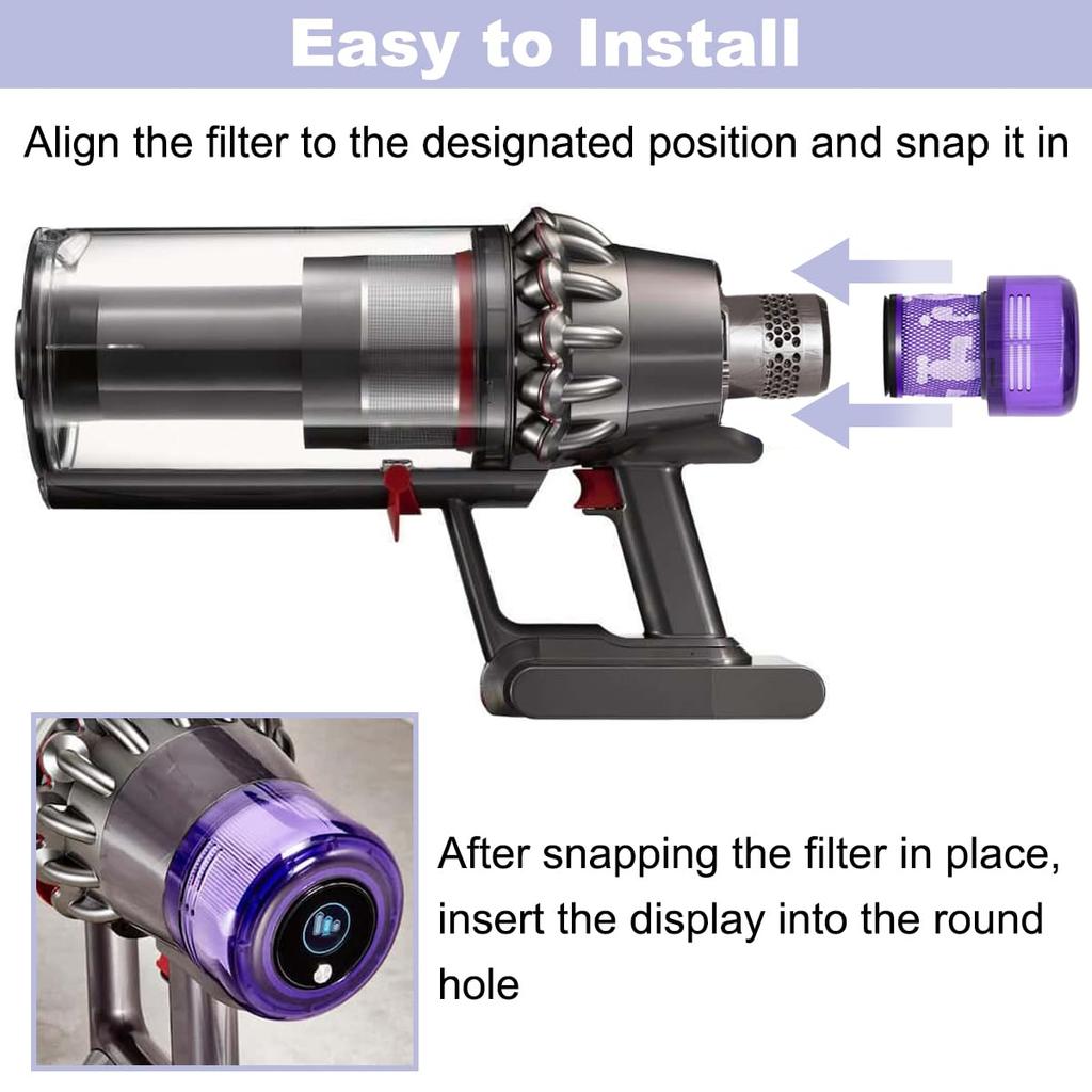 EATBALE Accessory Kit Dreame L10s for Xiaomi Plus Robot Vacuum Includes 1 Main 8 Side 4 HEPA 4 Dust and 6 Mop Pads (for Ultra/L10 Ultra) X10+/X10