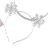 Zircon Letter Headpiece Headdress Korean Hairbands Elk Antlers Women Hair Hoop Christmas Headband