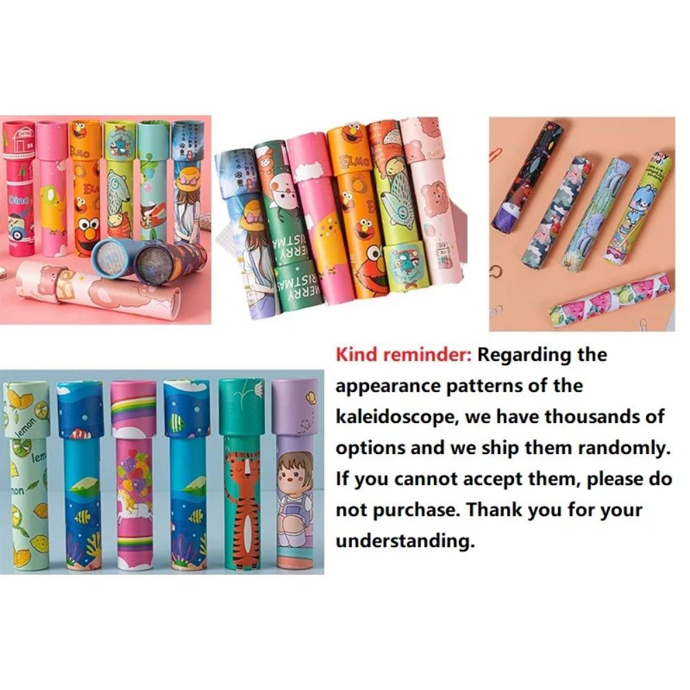 1pcs Kaleidoscope Classic Nostalgic Child Science Experiment Toys Parent-child Interactive Educational Toys Magical Change Gift