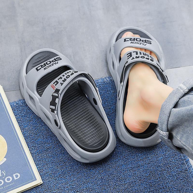 New Men's Massage Slippers Indoor Outdoor Sandals Beach Comfortable Soft Slides Clogs Casual Shoes Men Women Home Slippers