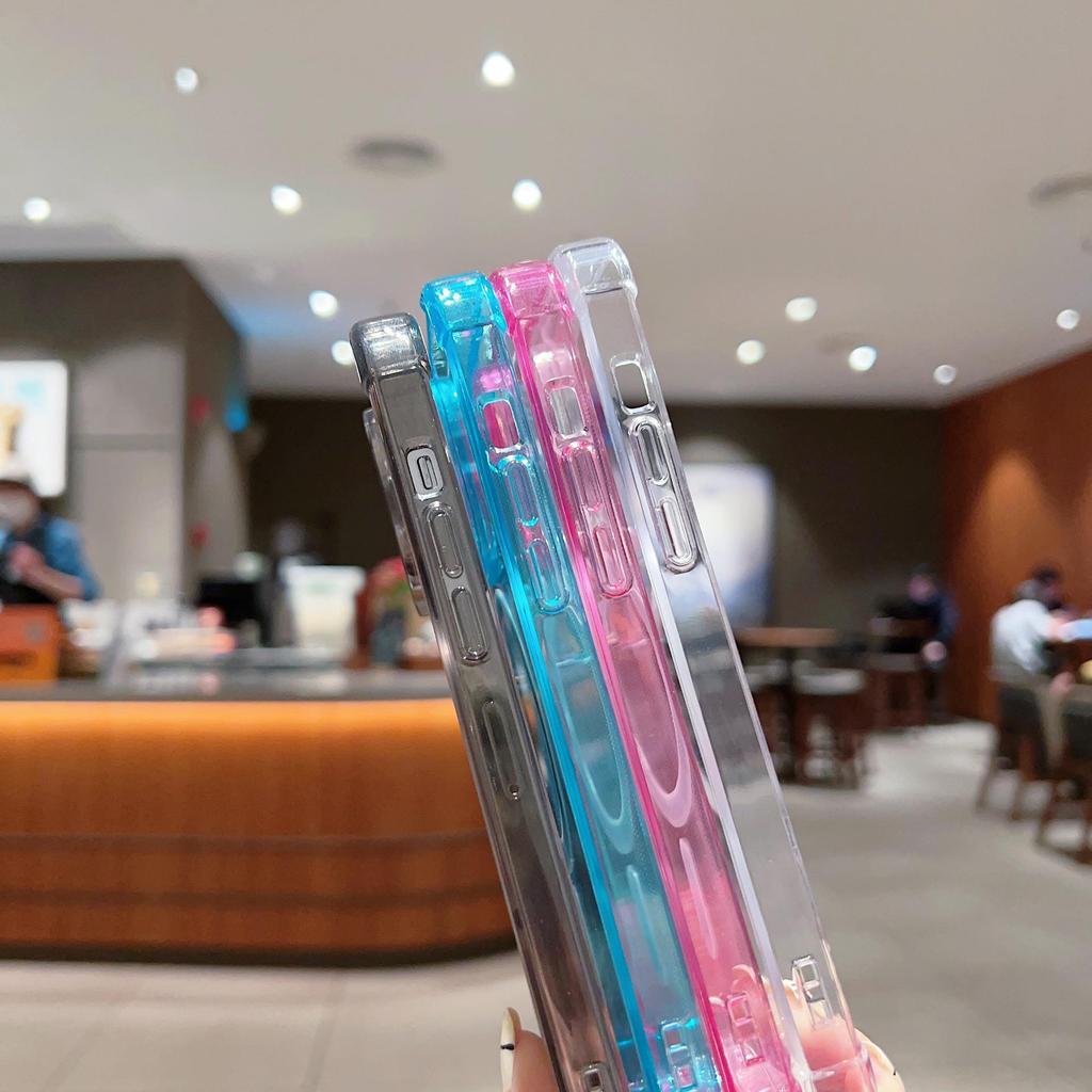 Apple 17ProMax Magnetische Klarsichthülle: iPhone Air Vier-Ecken Airbag Sturzsicher Acryl