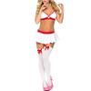Zdravotná sestra Cosplay Uniform Kostým Ženy Sexy spodná bielizeň Doctor Erotic Underwear