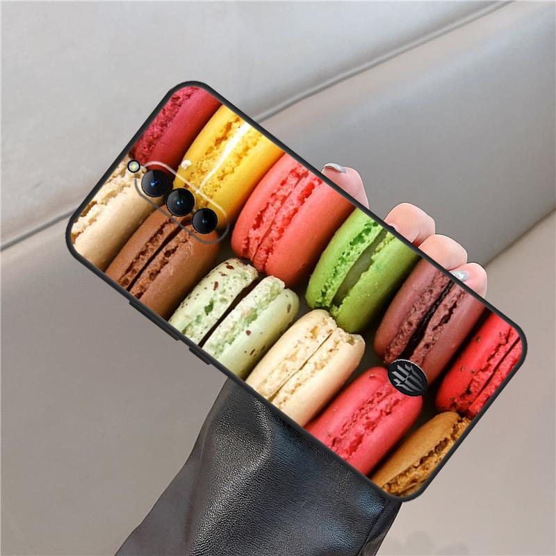Macarons Cake Dessert Case For ZTE Nubia Red Magic 11 10 9 8 8S 9S 10S Pro Plus 6S 7S 6 7 For RedMagic 10 Air Cover