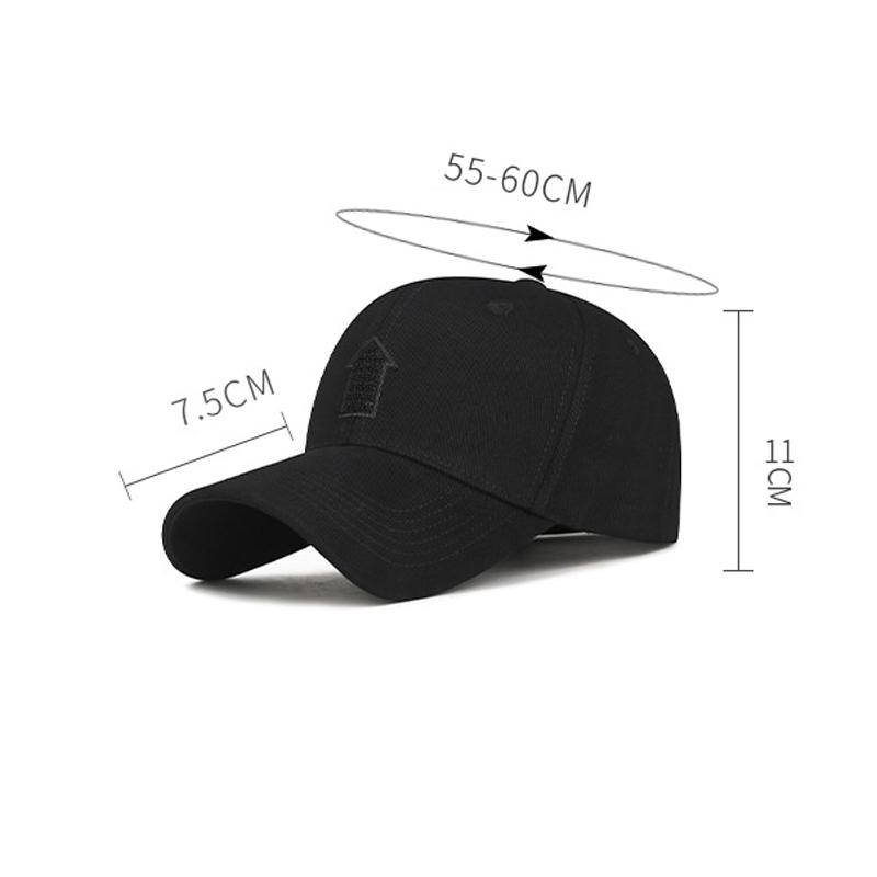 Solid Color Sunshade Baseball Cap Men Sunscreen Cap