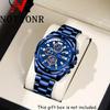 Men'S Business Casual Stainless Steel Strap Men'S Quartz Watch