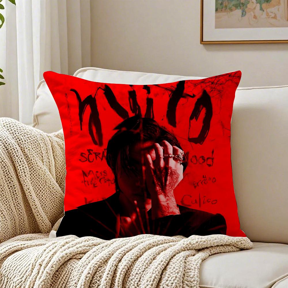 Pop Art Star D-Dpr I-Ians Saint Cushion Cover Linen Pillowcase Soft For Sofa Bed Home Room Decor