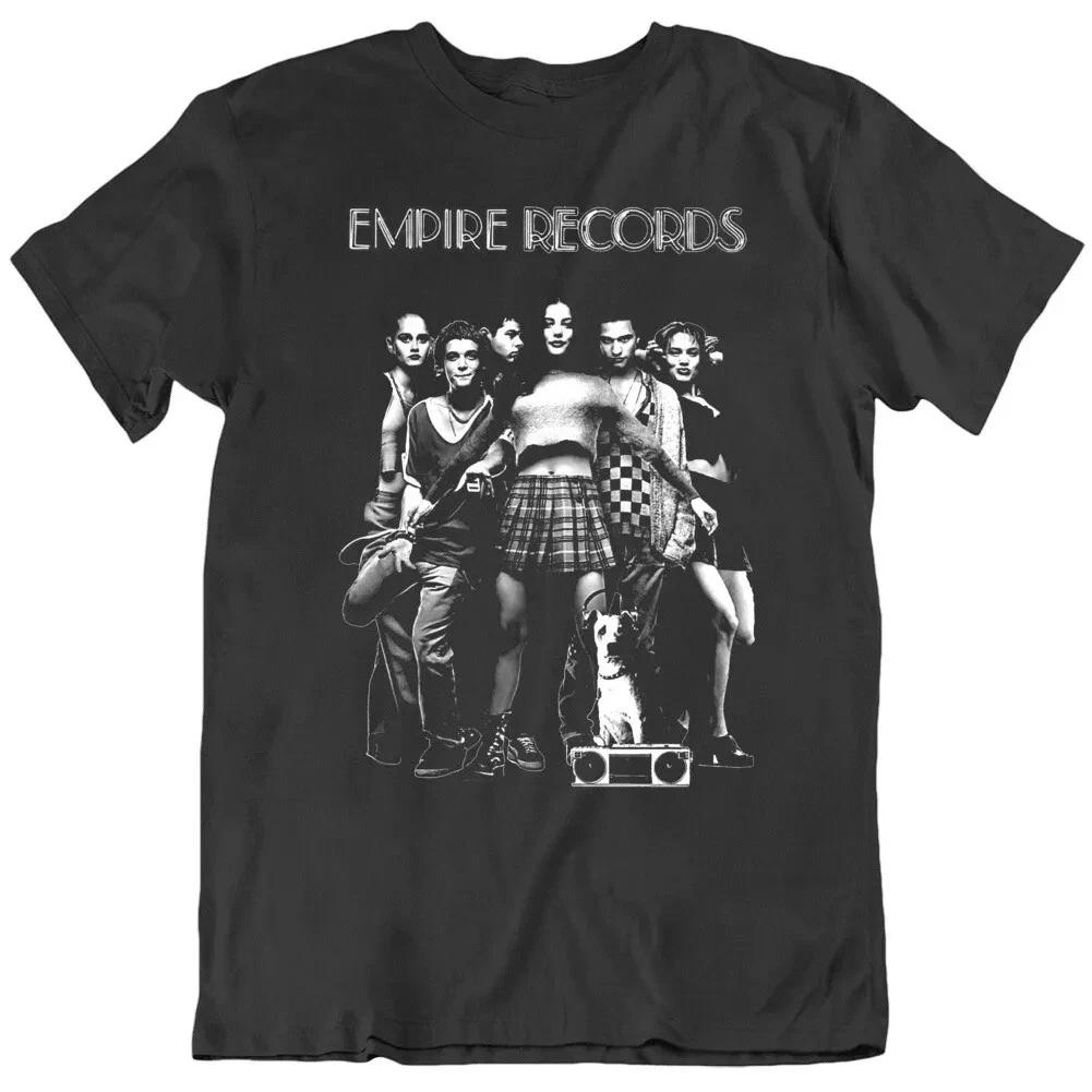 Empire Records Classic 90s Comedy Fans Black T-shirt Daily Outdoor Retro Men s and Women s T-shirt Fans  Printed T-shirt - Me... S разноцветный