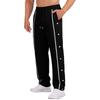 Pantalones Deportivos Casuales para Hombre, Rectos Holgados con Botón, Tallas Grandes, Pantalones de Otoño