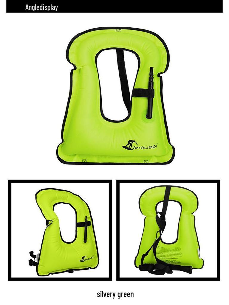 Adult & Children's Quick Inflatable Buoyancy Vests for Surfing, Rafting & Swimming