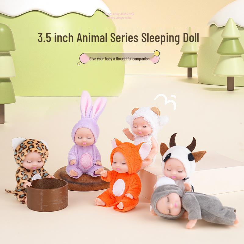 Cross-border Reborn Doll: Sleeping Princess BJD Miniature Toy with Gift Box