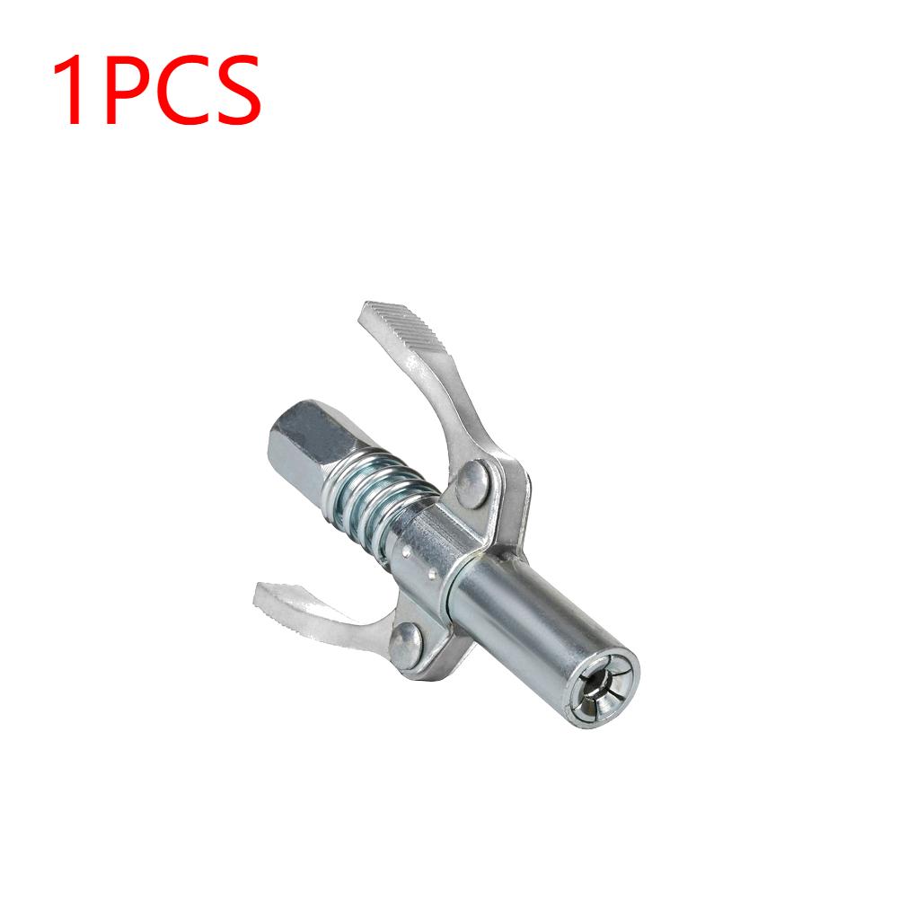 

Grease Gun Coupler 10000PSI NPTI/8 Oil Pump Quick Release Grease Tip Tool Car Syringe Lubricant Tip Grease Nozzle Repair Tool