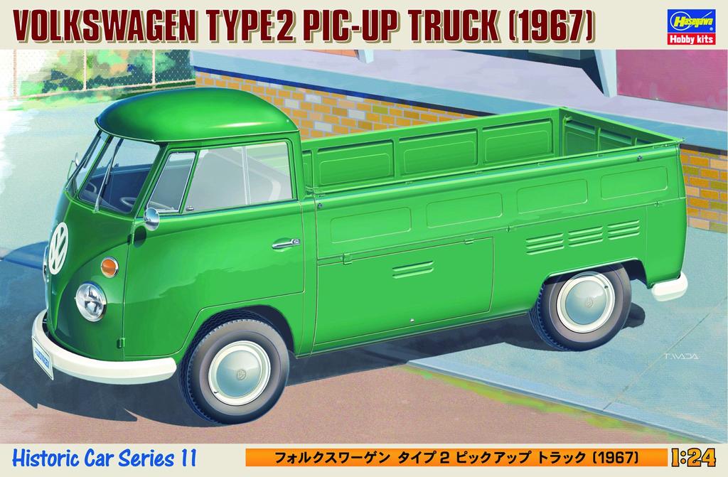 Hasegawa Volkswagen Typ 2 Pickup Plastový model HC11 1/24