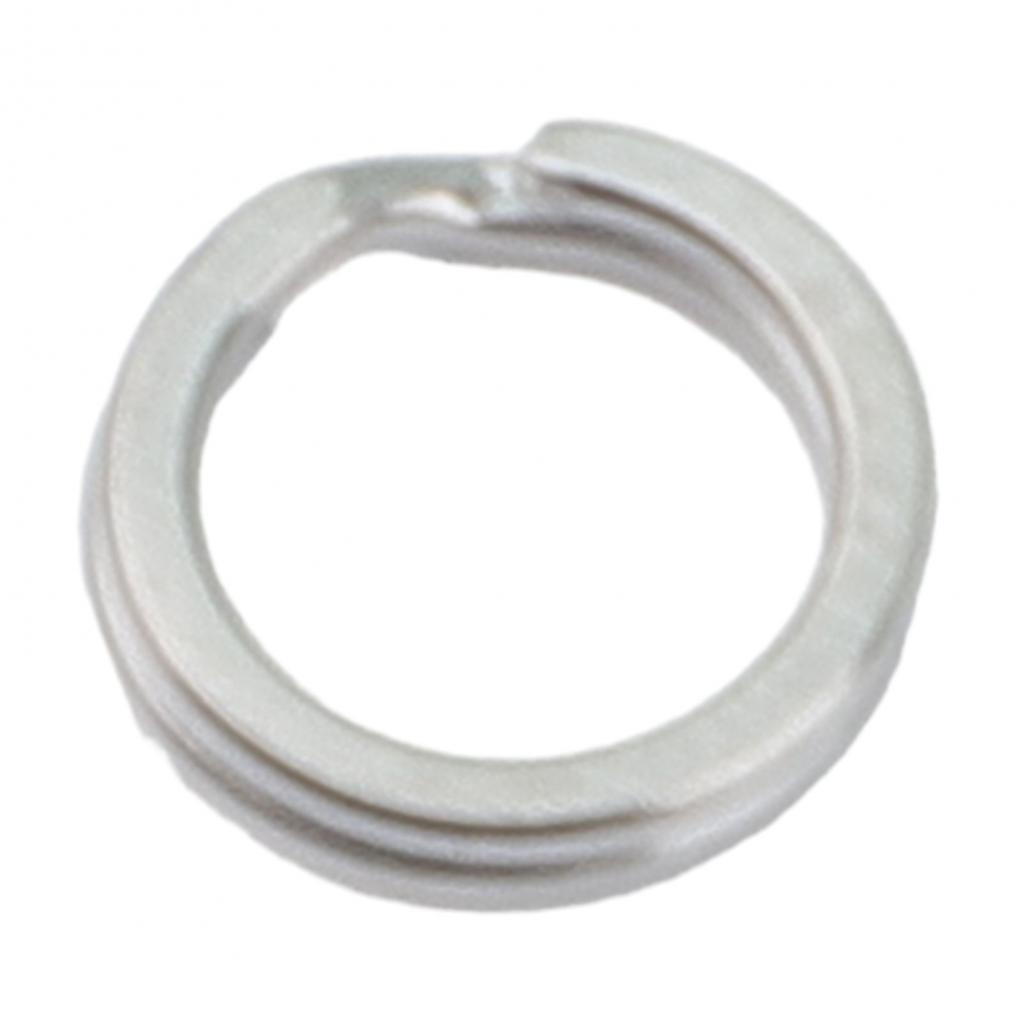 Nerezové kroužky s rozděleným kroužkem Rybaření Outdoorové konektory Nářadí Stříbrné nástrahy